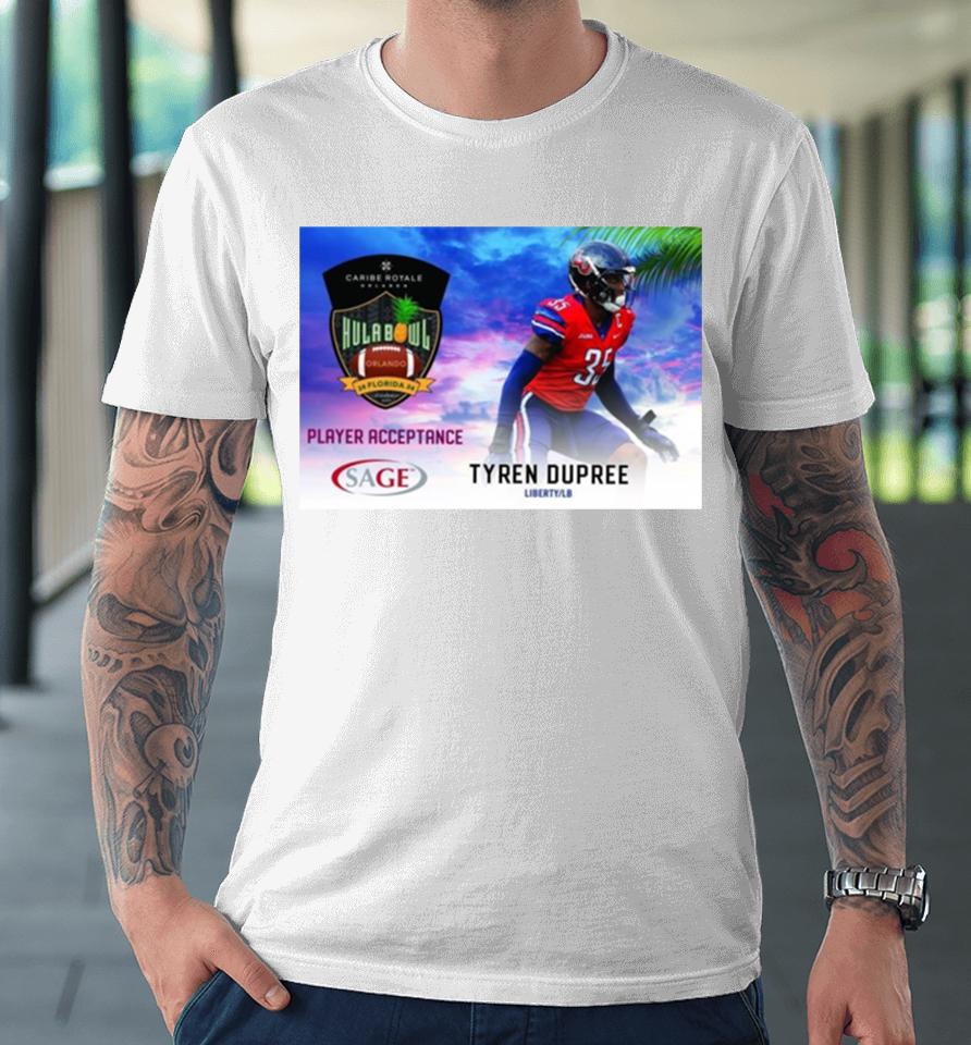 Hula Bowl 2024 Ncaa College Football Tyren Dupree Premium T-Shirt