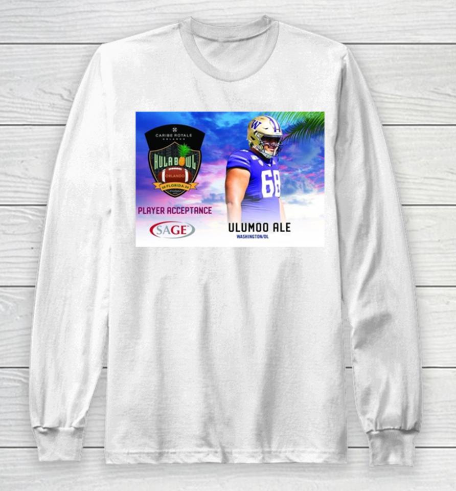 Hula Bowl 2024 Ncaa College Football Ulumoo Ale Long Sleeve T-Shirt
