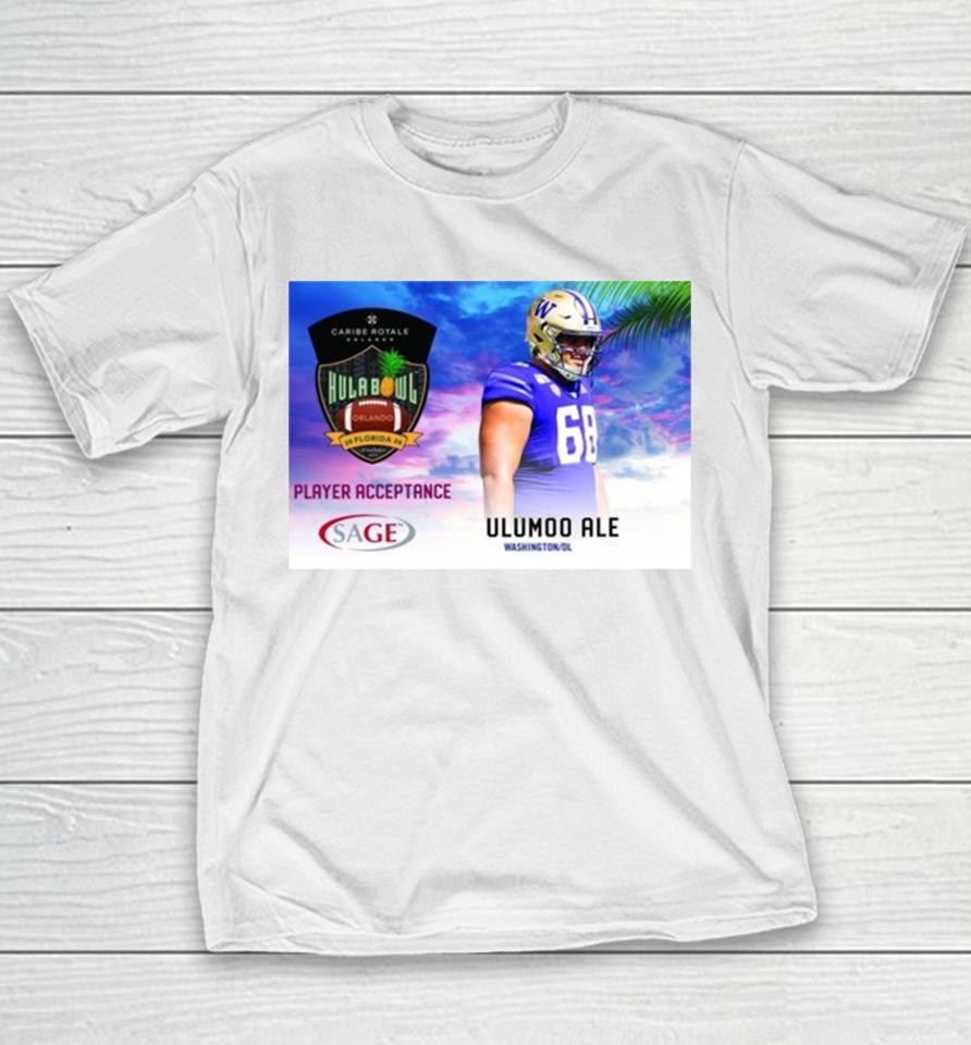 Hula Bowl 2024 Ncaa College Football Ulumoo Ale Youth T-Shirt