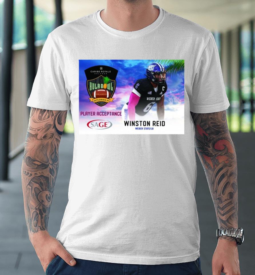 Hula Bowl 2024 Ncaa College Football Winston Reid Premium T-Shirt