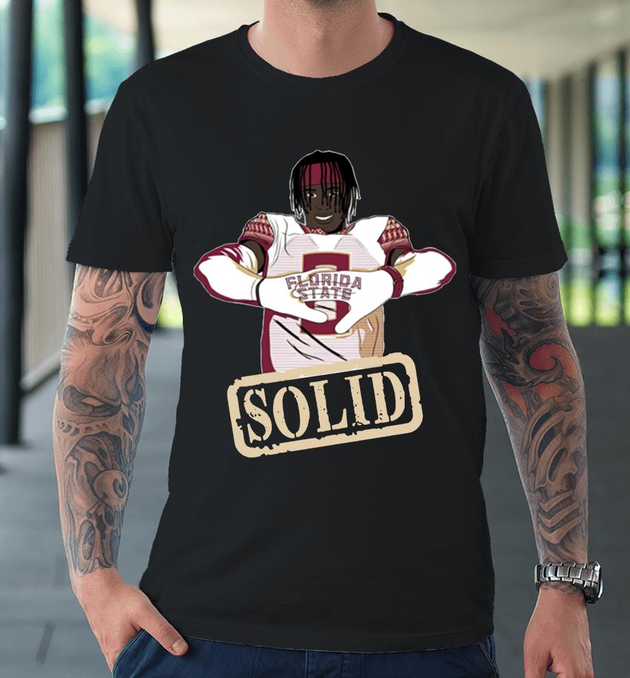 Humble Beasts Store Florida State Hykeem Williams Solid Premium T-Shirt