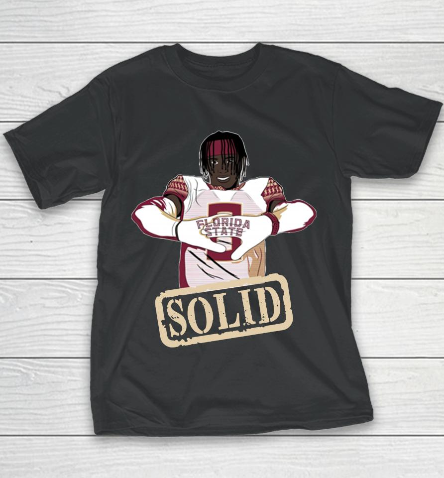 Humble Beasts Store Florida State Hykeem Williams Solid Youth T-Shirt