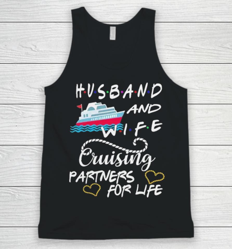 Husband And Wife Cruising Partners For Life Unisex Tank Top