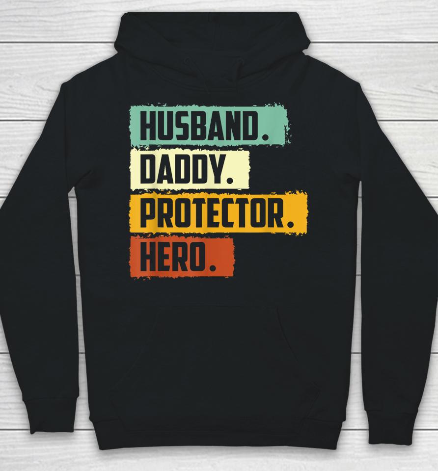 Husband Daddy Protector Hero Hoodie