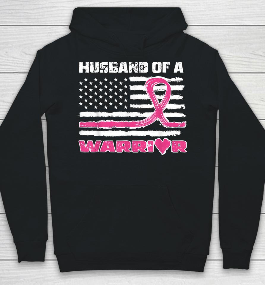 Husband Of A Warrior Breast Cancer Awareness Hoodie