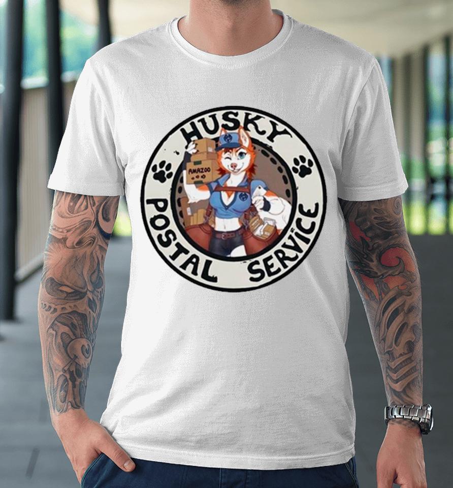 Husky Postal Service Retro Premium T-Shirt