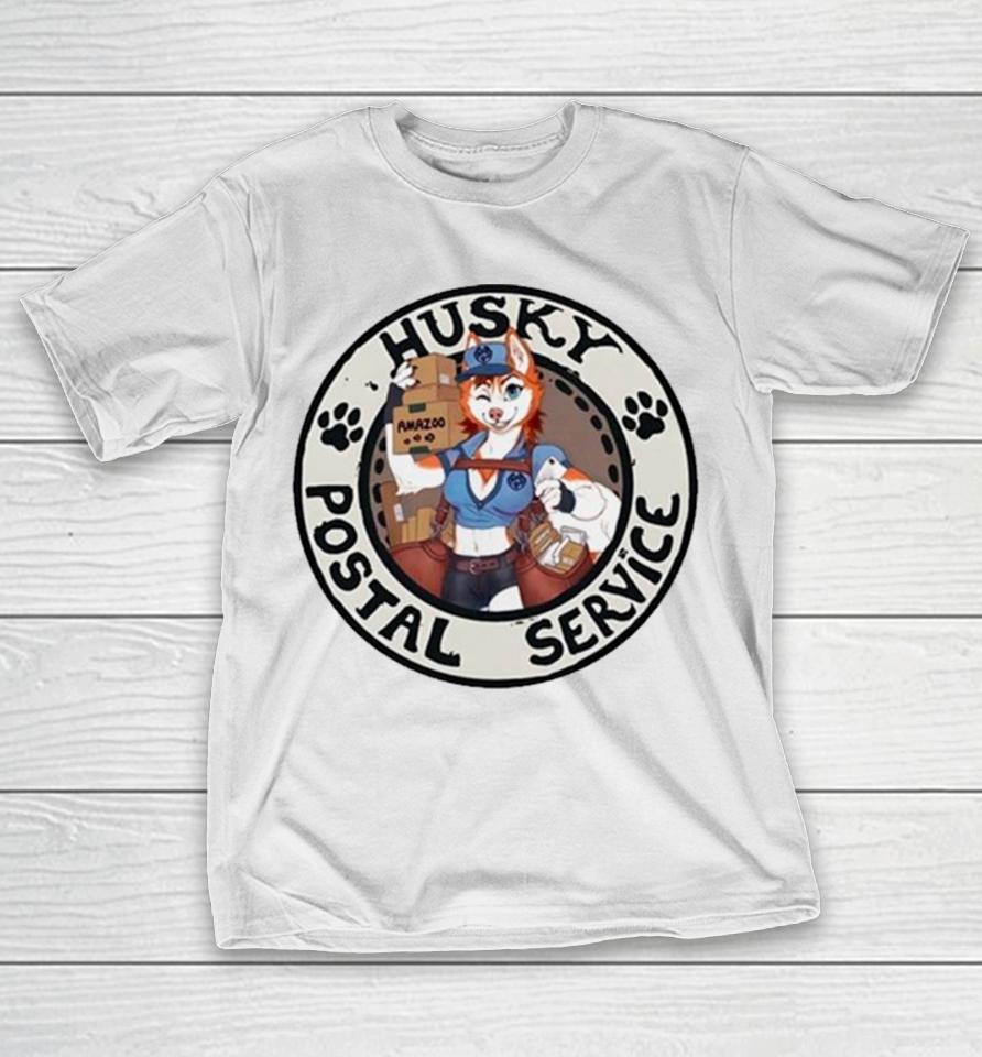 Husky Postal Service Retro T-Shirt