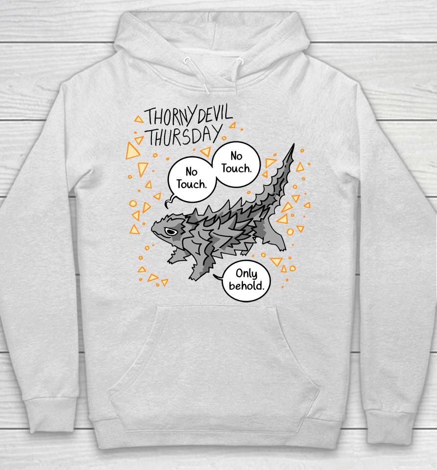 Hutchenced Thorny Devil Thursday No Touch Only Behold Hoodie