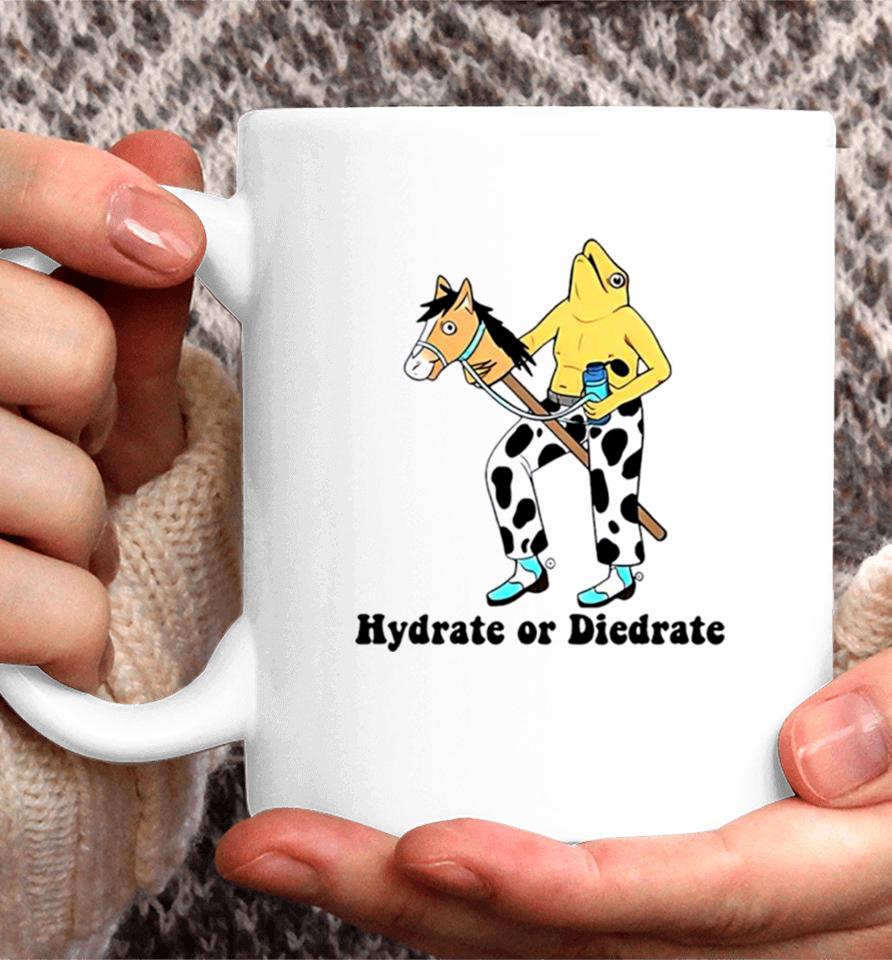 Hydrate Or Diedrate Frog And Horse Coffee Mug