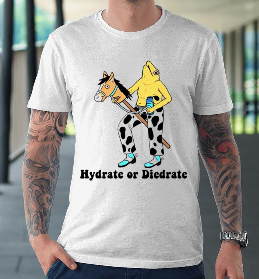 Hydrate Or Diedrate Frog And Horse Premium T-Shirt