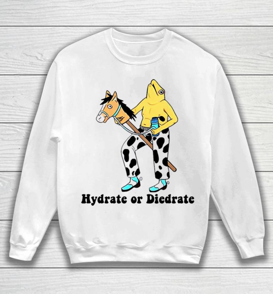 Hydrate Or Diedrate Frog And Horse Sweatshirt
