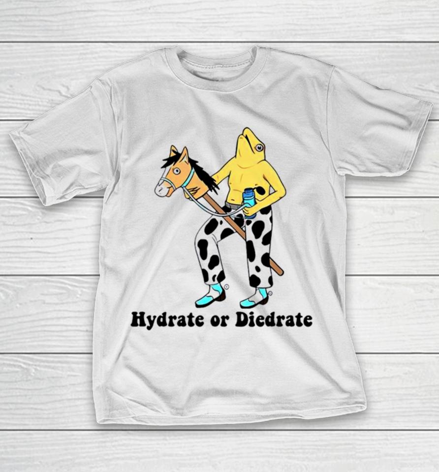 Hydrate Or Diedrate Frog And Horse T-Shirt