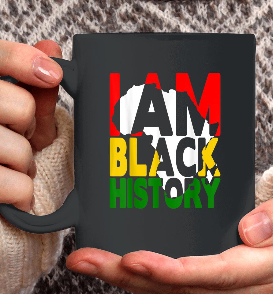 I Am Black History Month African American Pride Celebration Coffee Mug