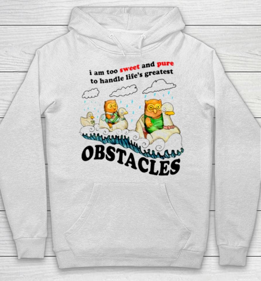 I Am Too Sweet And Pure To Handle Life’s Greatest Obstacles Hoodie