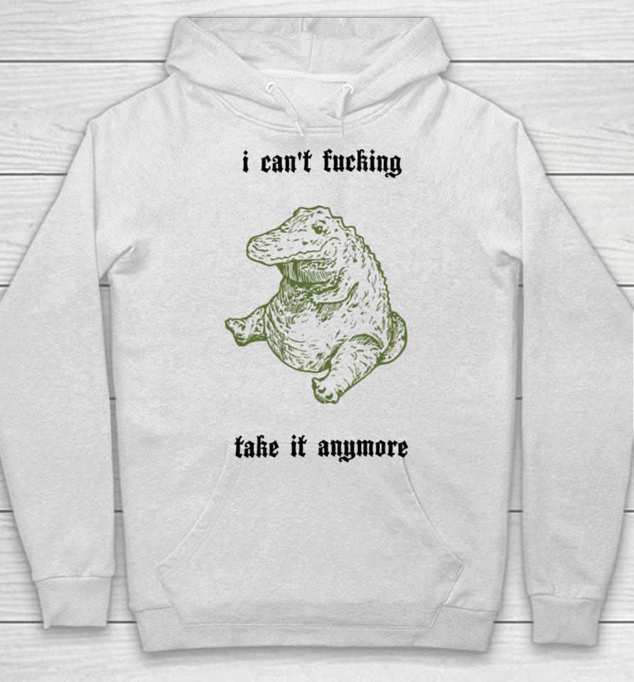 I Can't Fucking Take It Anymore Hoodie