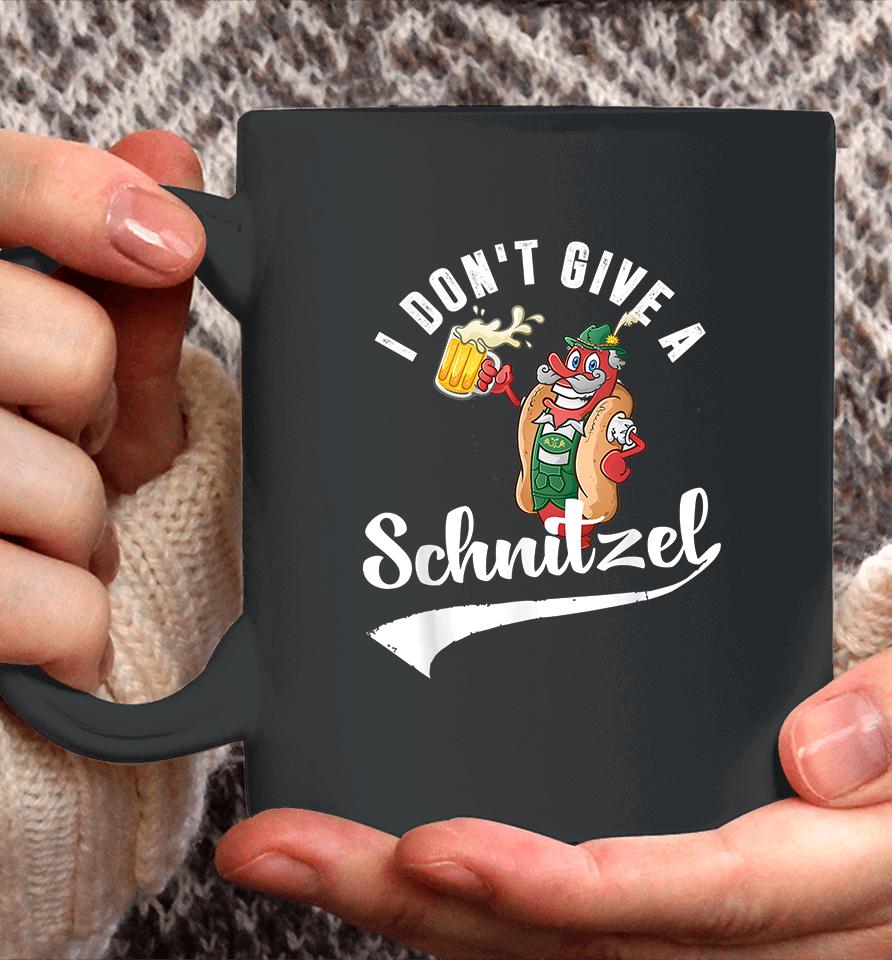 I Don't Give A Schinilzel Oktoberfest Coffee Mug