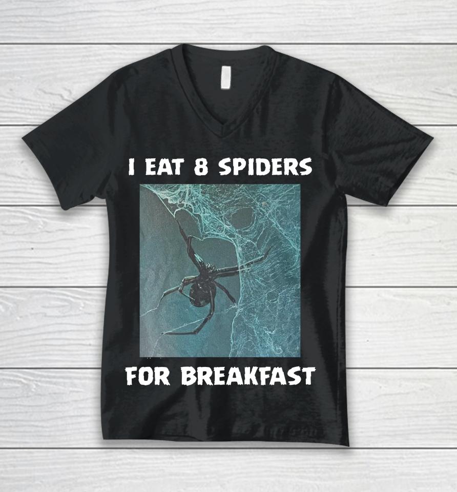 I Eat 8 Priders For Breakfast Unisex V-Neck T-Shirt