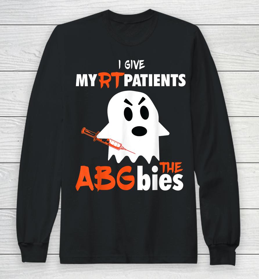 I Give My Patients Abgbies Halloween Long Sleeve T-Shirt