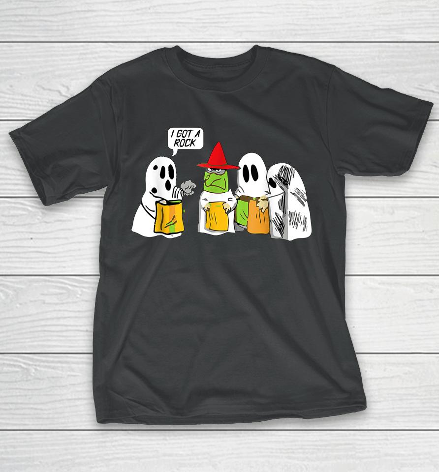 I Got A Rock Ghost Halloween Party T-Shirt