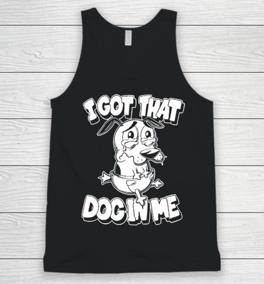 I Got That Dog In Me Olaf Ace Unisex Tank Top