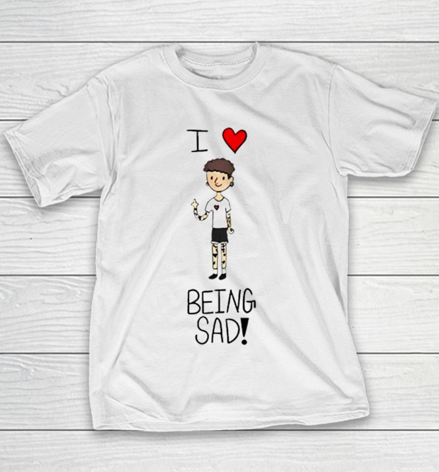 I Heart Being Sad Youth T-Shirt