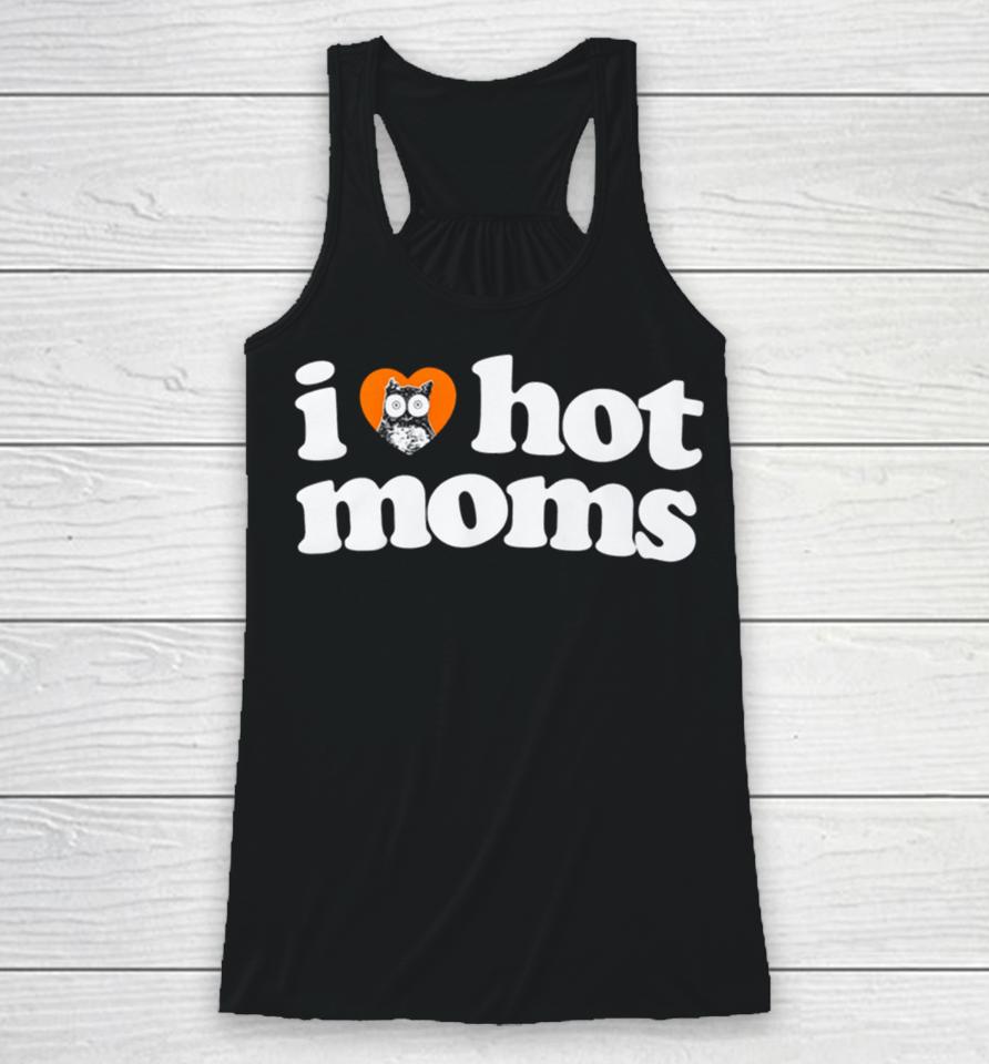 I Heart Hot Moms X Hooters Racerback Tank
