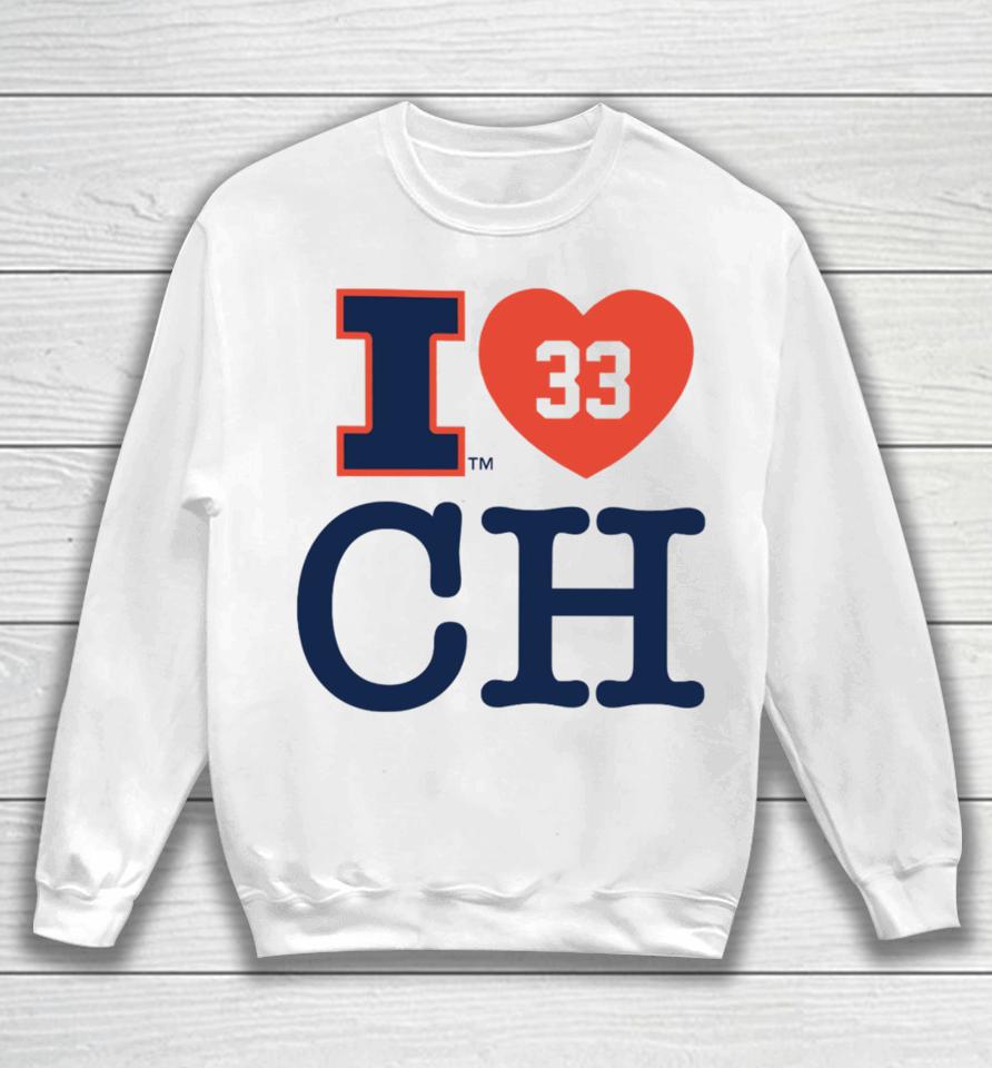 I Love 33 Ch Coleman Hawkins Sweatshirt