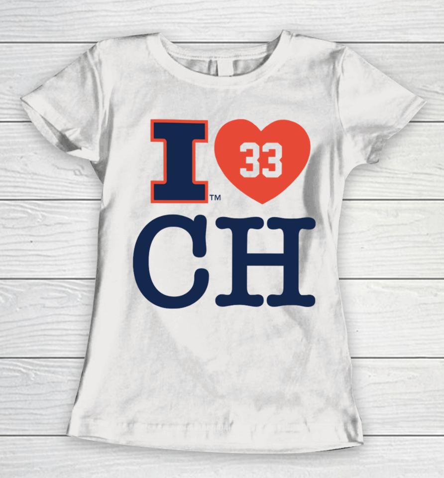 I Love 33 Ch Coleman Hawkins Women T-Shirt