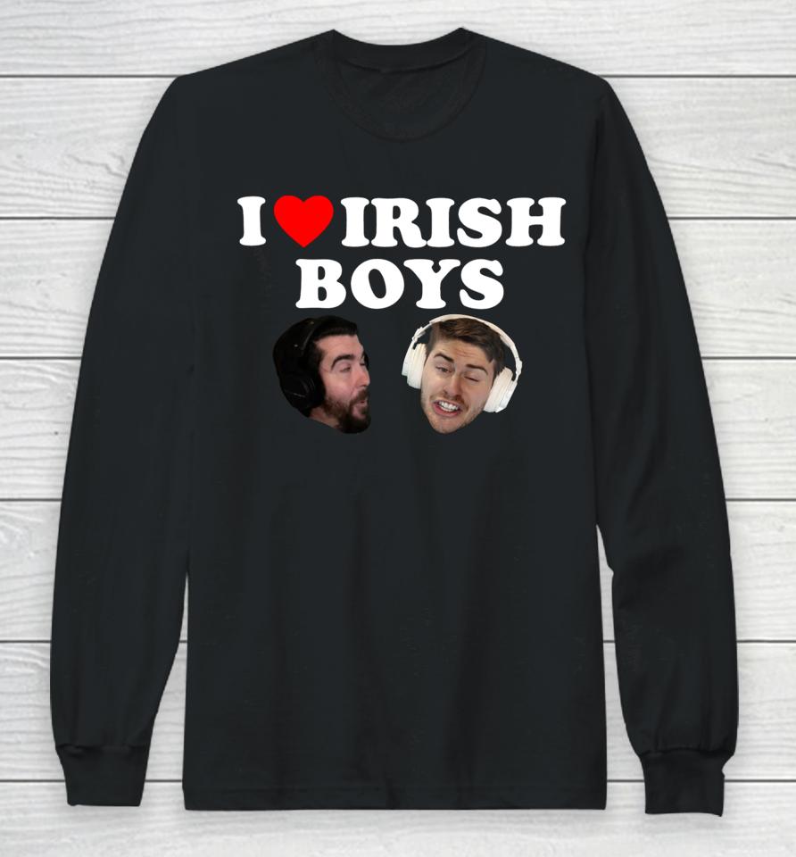 I Love Irish Boys Nogla Terroriser Long Sleeve T-Shirt