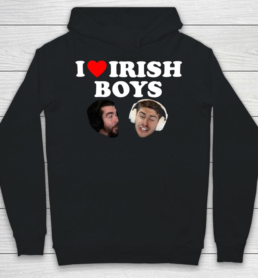 I Love Irish Boys Nogla Terroriser Hoodie