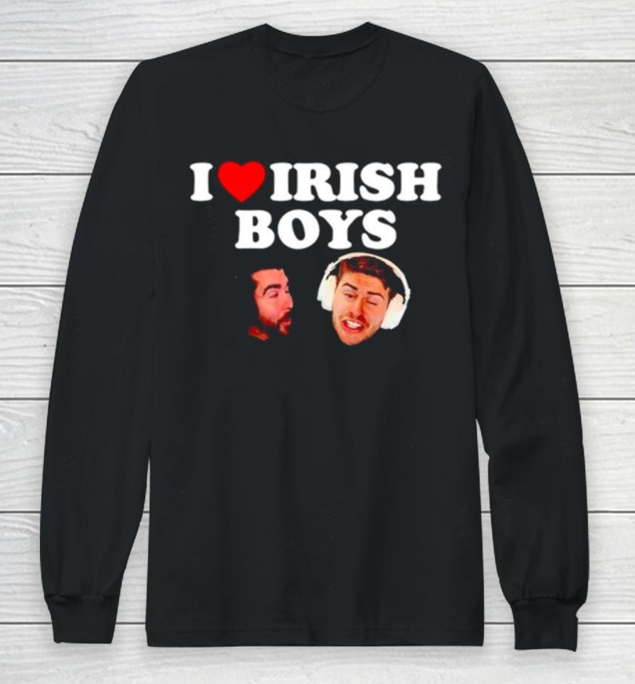 I Love Irish Boys Nogla Terroriser Long Sleeve T-Shirt