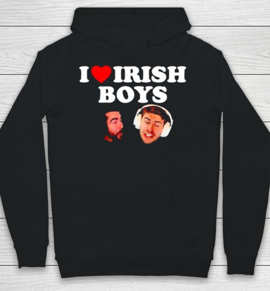 I Love Irish Boys Nogla Terroriser Hoodie