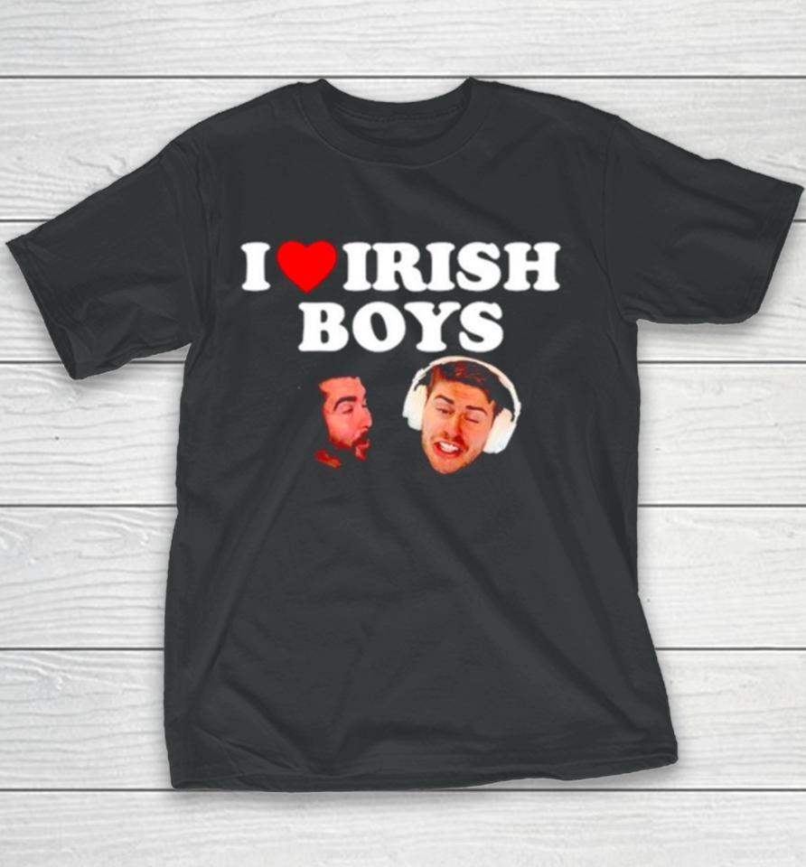 I Love Irish Boys Nogla Terroriser Youth T-Shirt