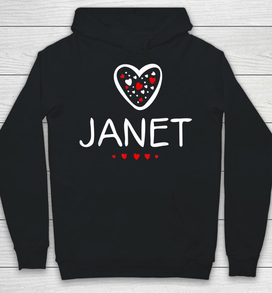 I Love Janet T-Shirt I Heart Janet Hoodie