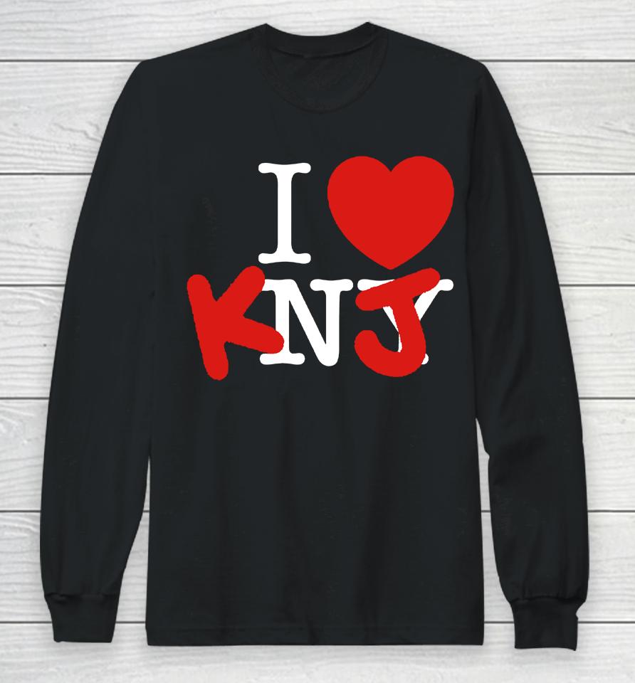 I Love Knj Long Sleeve T-Shirt