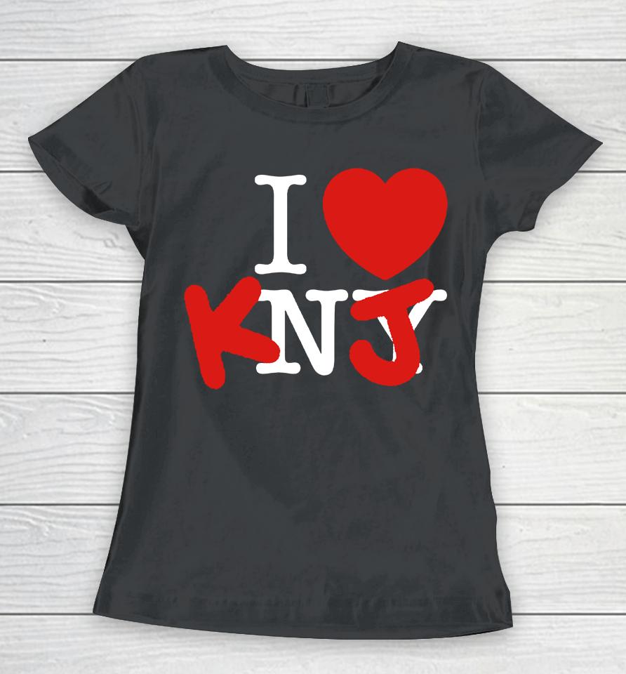 I Love Knj Women T-Shirt
