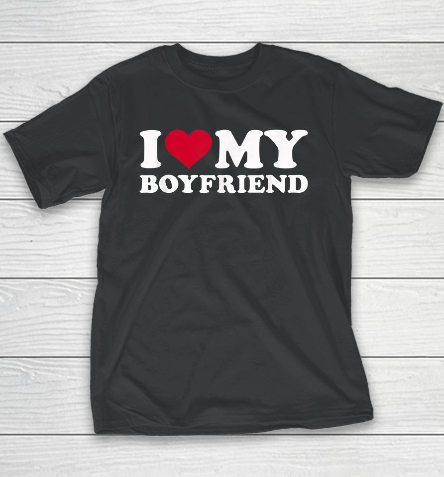 I Love Mm Boyfriend Youth T-Shirt
