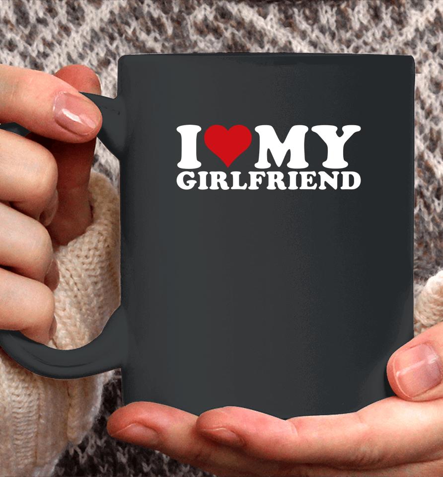 I Love My Girlfriend Gf I Heart My Girlfriend Gf Coffee Mug