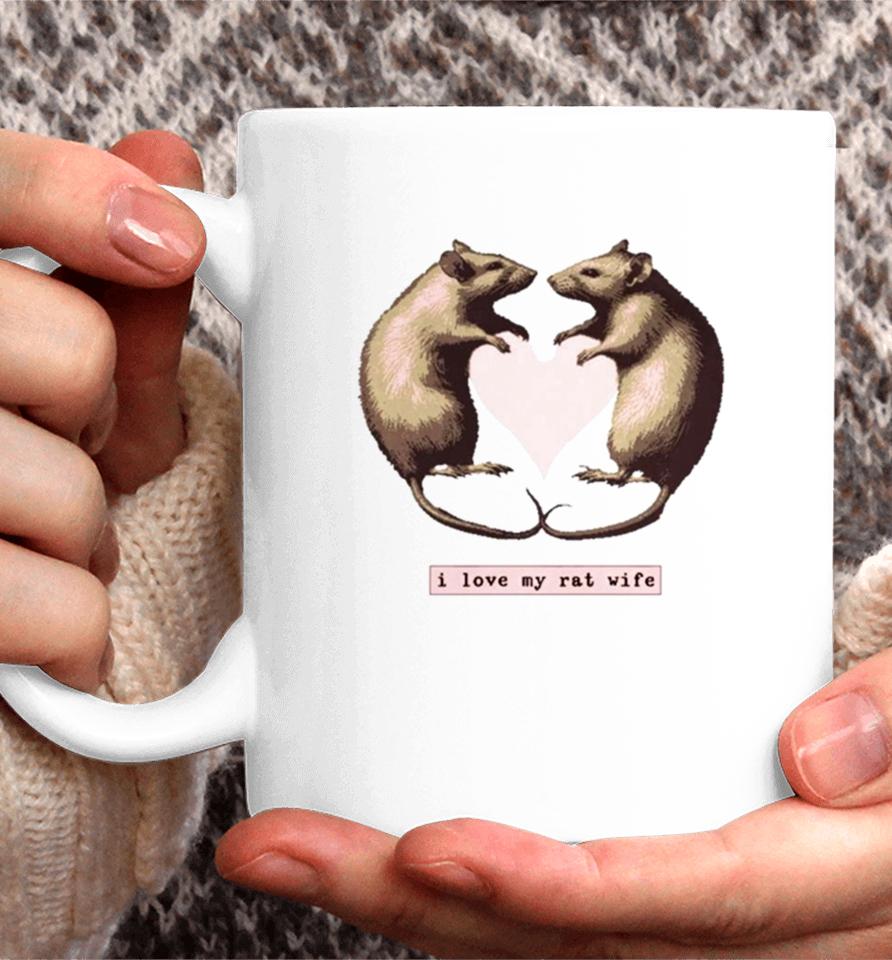 I Love My Rat Wife Coffee Mug