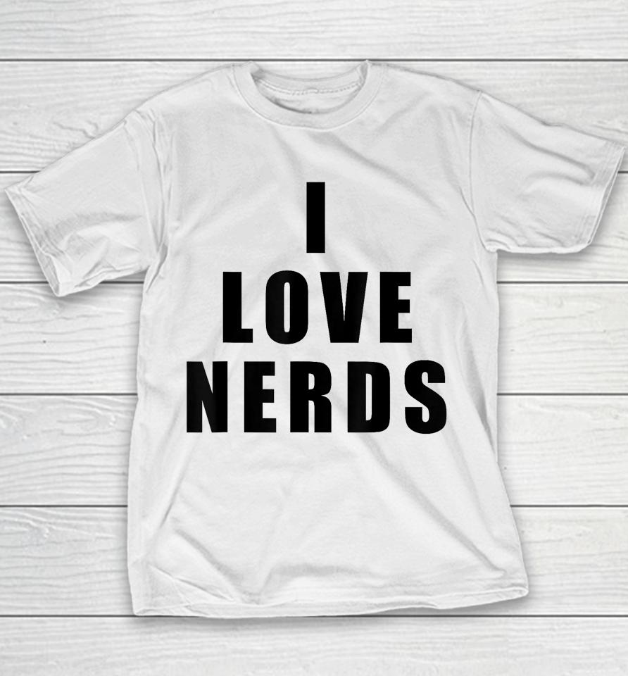 I Love Nerds Youth T-Shirt