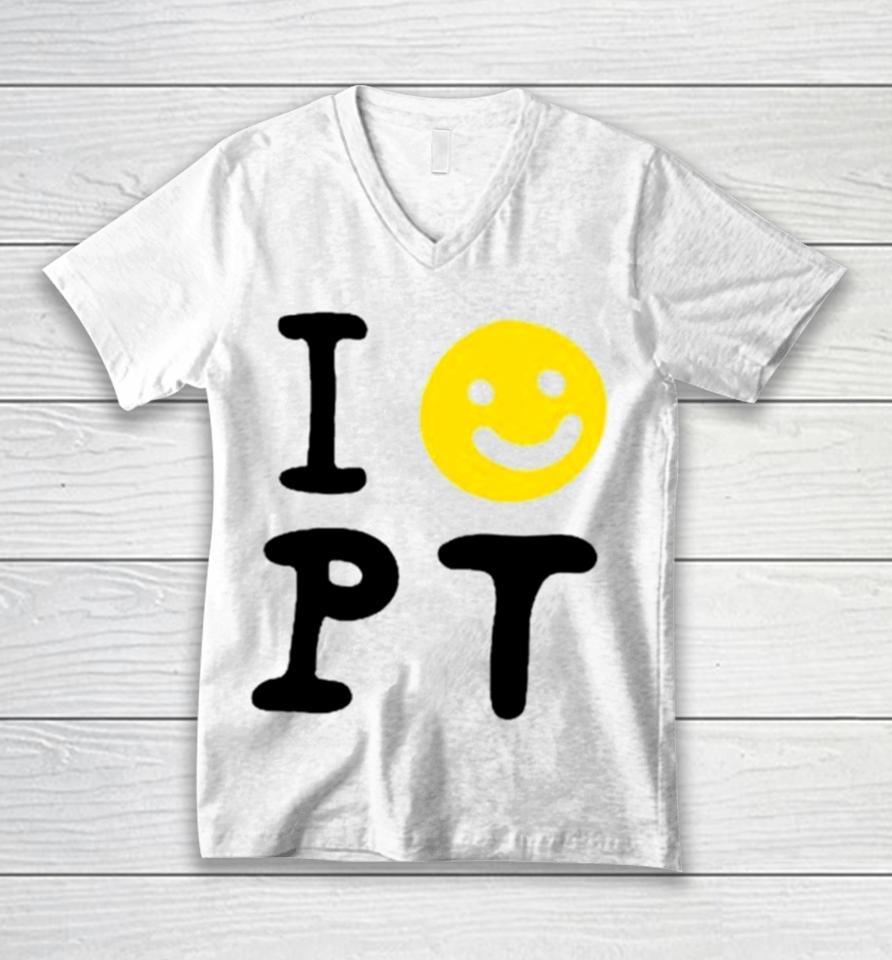 I Love Potatoi Unisex V-Neck T-Shirt