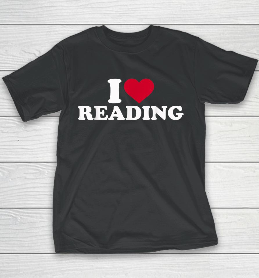 I Love Reading Youth T-Shirt