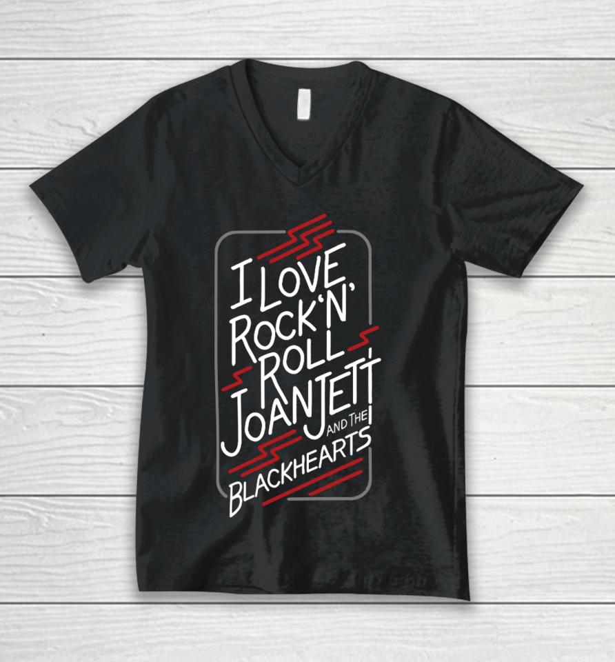 I Love Rock’n Roll Joan Jett And The Blackhearts Unisex V-Neck T-Shirt