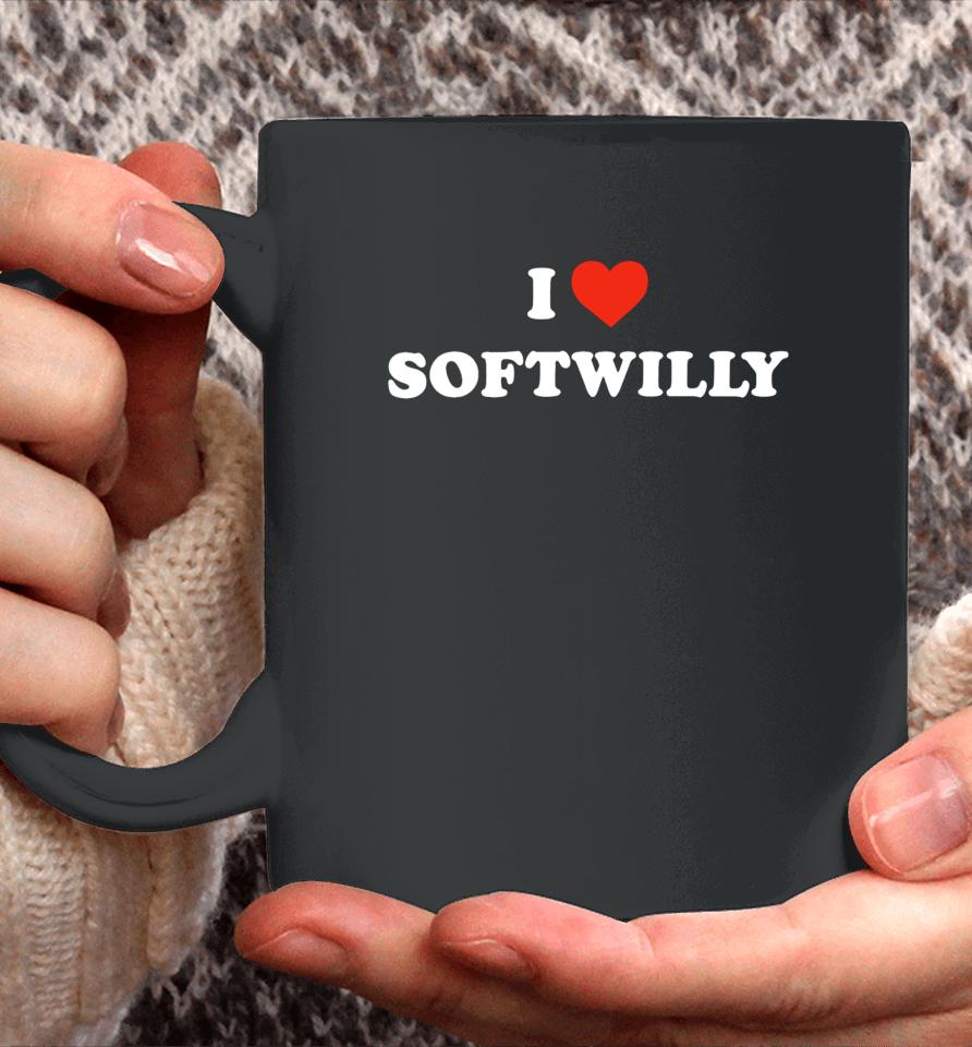 I Love Softwilly Coffee Mug