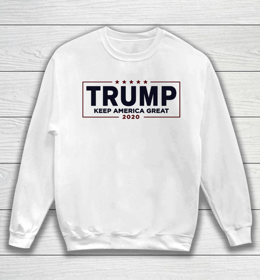 I Love Trump Keep America Great 2020 Sweatshirt