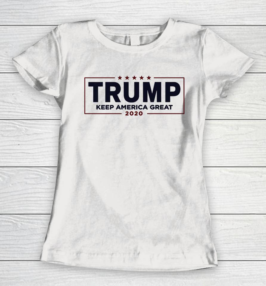 I Love Trump Keep America Great 2020 Women T-Shirt