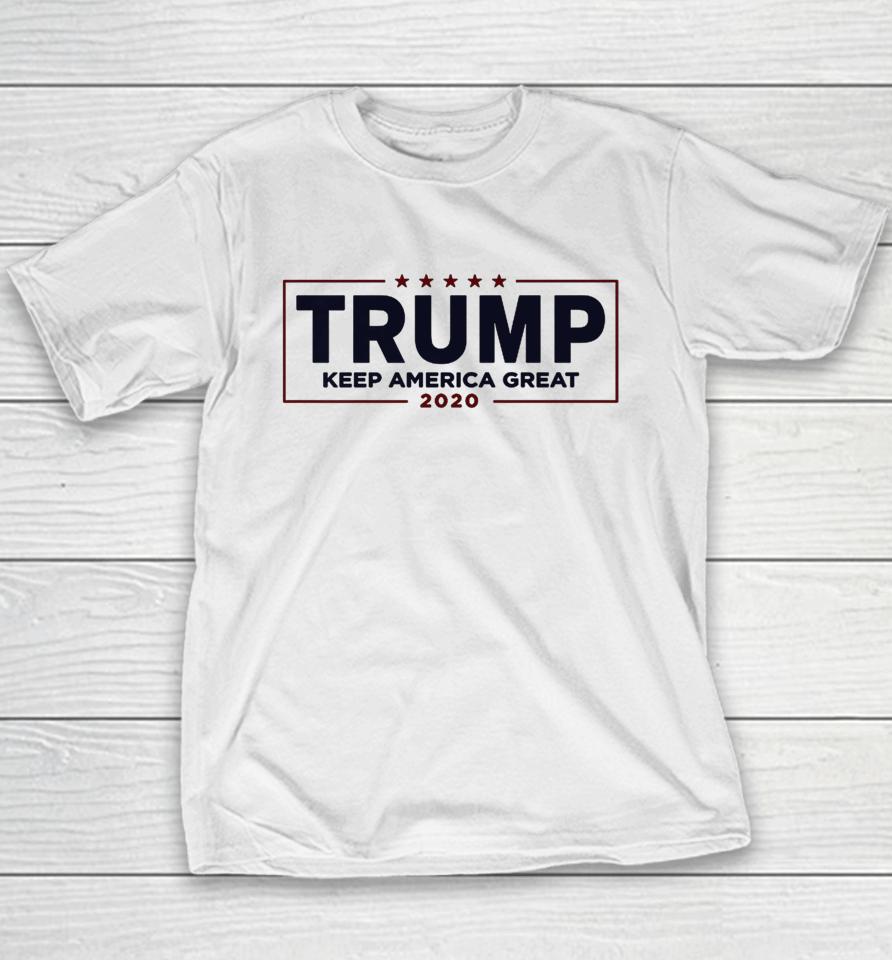 I Love Trump Keep America Great 2020 Youth T-Shirt