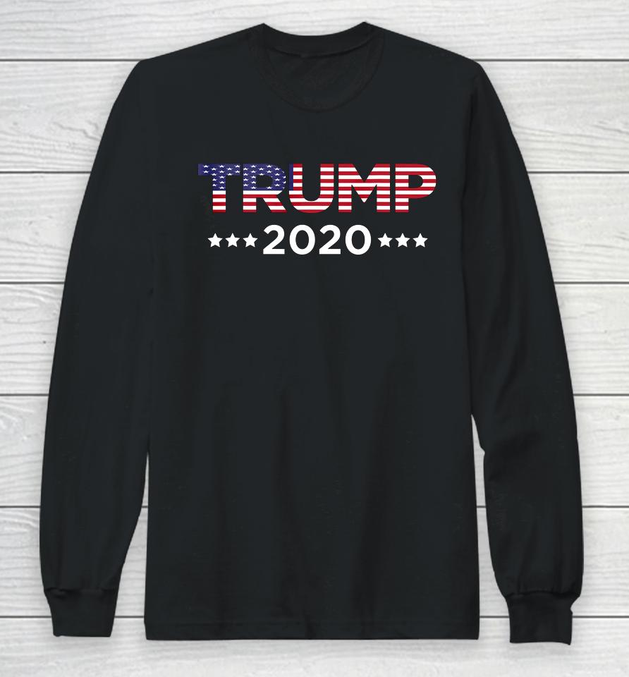 I Love Trump Supporter Trump Support Donald Trump 2020 Long Sleeve T-Shirt