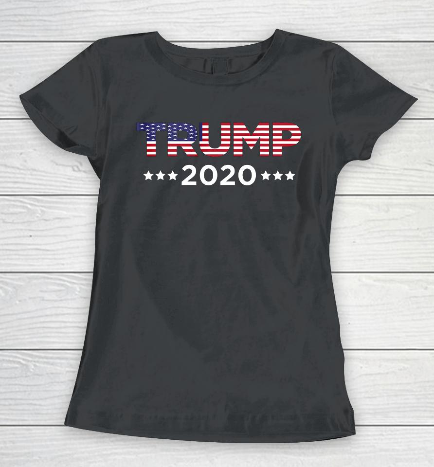 I Love Trump Supporter Trump Support Donald Trump 2020 Women T-Shirt