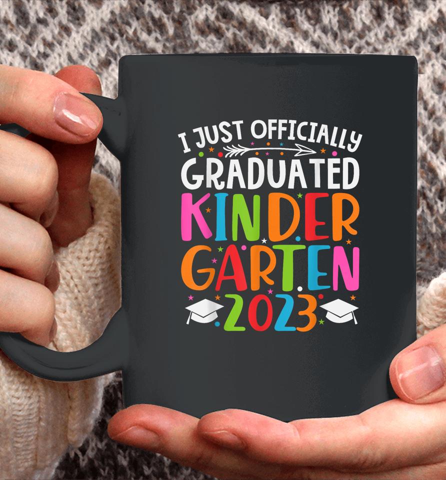 I Officially Graduated Kindergarten Graduation Class Of 2023 Coffee Mug